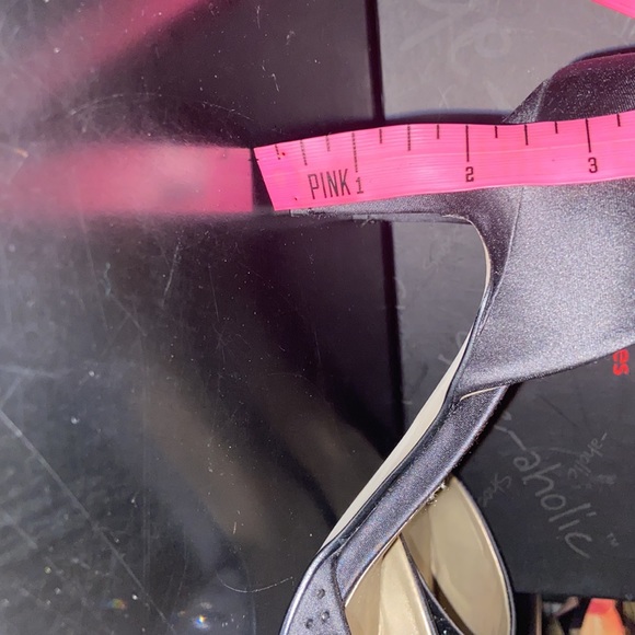 BUNDLE DISCOUNTS! Size 9 Town Shoes sequinned sparkly black high heels 2.5 inch - Picture 8 of 10